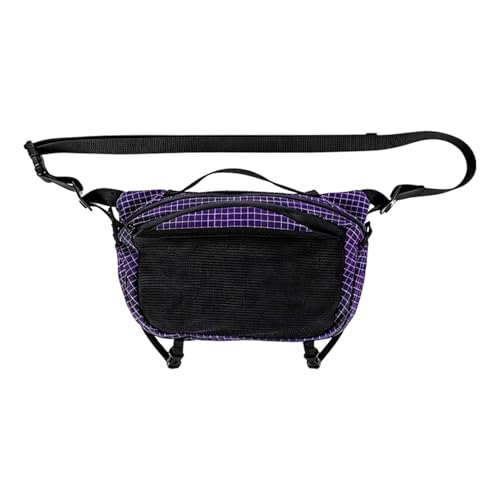 Sac banane pour homme étanche Siehe lila contre la pluie