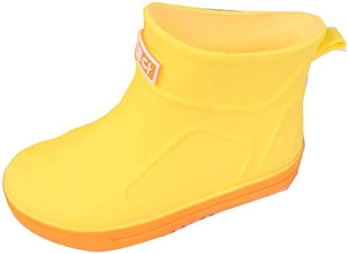 Amazon Rayiisuy レインブーツ 可愛い 長靴 キッズ レインシューズ 雨靴ジュニア スニーカー防水 防寒 雪遊び おしゃれ ショート レインブーツ レインブーツ