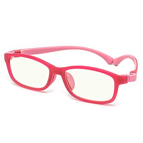 Cyxus Blaulichtfilter Brille für Kinder, Anti Blaue Licht von PC, TV und Handy, Computer Gaming Rot Bildschirm Brille mit Blaulichtfilter