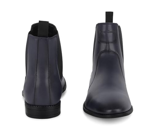 Image of LOUIS STITCH Men's Chelsea Boots | Handcrafted | High Ankle Boot| Comfortable Formal Office & Casual Wear Shoes | Dual Tone Patina Finish LSRGCL