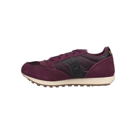 Saucony Kids Girls Jazz Original Vintage Hi Lace Up Sneakers Shoes Casual - Purple3