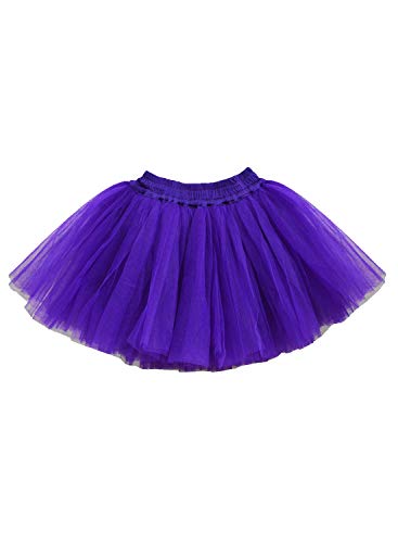 Image of A.T.U.N. (ALL THINGS UBER NICE) Girls Polyester Elasticated Stylish Tutu Skirt | Mini Skirt