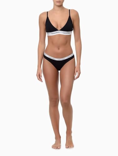 Kit 3 Calcinhas Fio Dental Mini Modern Cotton Calvin Klein Underwear - Multi Kit 3 Calcinhas Fio Den