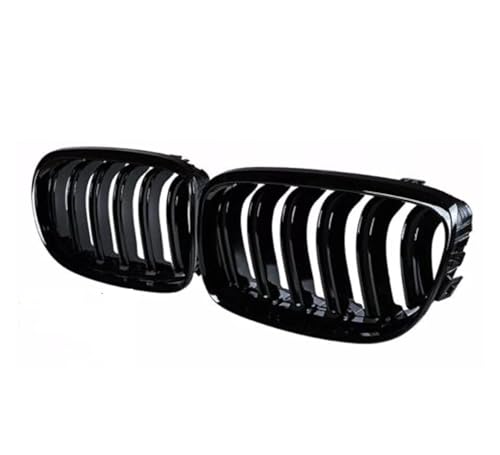 Grille de Calandre Avant Double Lattes pour BMW E90 E91 LCI 2009-2013 Pare-choc Course Sport
