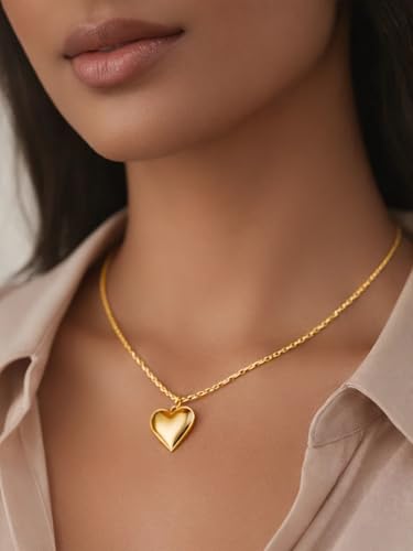Image of Rubans Demi Fine Stainless Steel Pendant Chain Daily Gift for Women & Girls