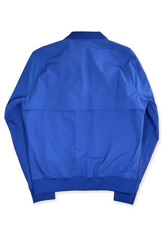 Brooks Brothers Mens Nylon Blend Full Zip Lightweight Racer Jacket Coat,3