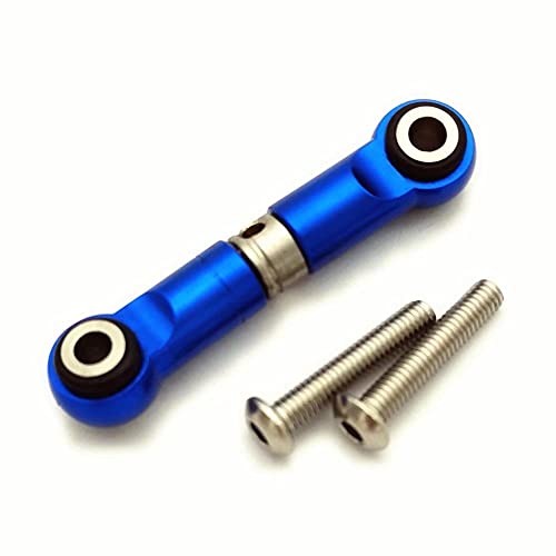 Steering Linkage Steering Turnbuckle Ajustable Link Aluminum For Traxxas E-Revo 2.0 Revo Summit T-Maxx Xo-1 Slayer Pro 4X4 5345R Blue #TOP2