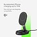 Belkin Convertible Magnetic Charging Stand 15W - MagSafe-Compatible Qi2-Certified Wireless Charging Station, iPhone Charger for Apple iPhone 16 Series, Airpods Pro, & More - Black (No PSU Included)