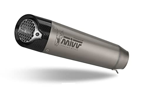 Auspuff Mivv 2 SLIP-ON X-M5 TITAN UNTERBODEN/UNDERSEAT Kompatibel mit KTM 1290 SUPERDUKE 2020 > 2021 Euro5