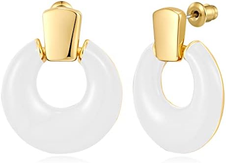 Gold Silver Hoop Dangle Earrings For Women Statement Retro Earrings Multiple Styles Jewelry for Birthday Party Jewelry