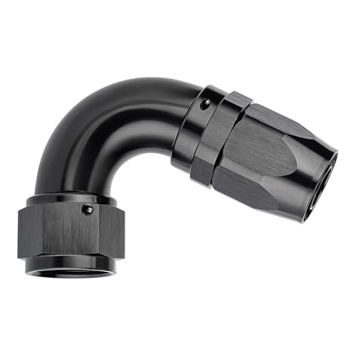 EVIL ENERGY 12AN 120 Degree One Piece Full Flow Hose End Fitting Swivel For CPE Braided Hose
