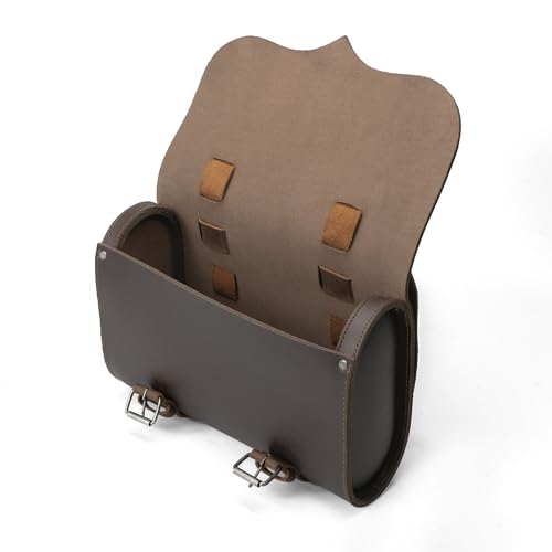 Hide & Ride, Bolsa de selim vintage para motocicleta, estojo de motocicleta, equipamento de viagem,
