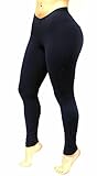Black Leggings with Pockets and Internal body shaping girdle