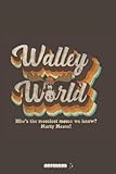 Vacation Wallêy World Vintạge Retrơ PH2530 Notebook: Wide Lined Workbook for Girls, Boys, Kids, Teens and Students. Wide Ruled Paper Notebook Journal. ( 6x 9, 120 Pages )