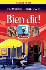 Bien Dit!: Level 1a/1b/1 2018 (French Edition) Hardcover โ Teacher's Edition, January 1, 2017