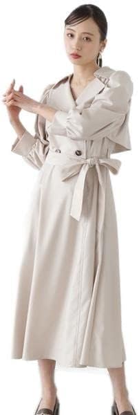 Amazon | [ジル バイ ジルスチュアート] カジュアルドレス トレンチ  