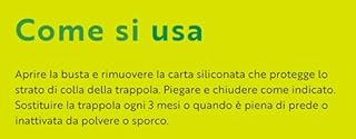 Flortis Trappola pesciolini d'Argento. Kit 3 unità di trappole per pesciolini Argento. Disinfestazione casa Anti pesciolini d'Argento. Esca Senza Veleno pronta all'Uso. Efficacia Trappola Fino 90 GG