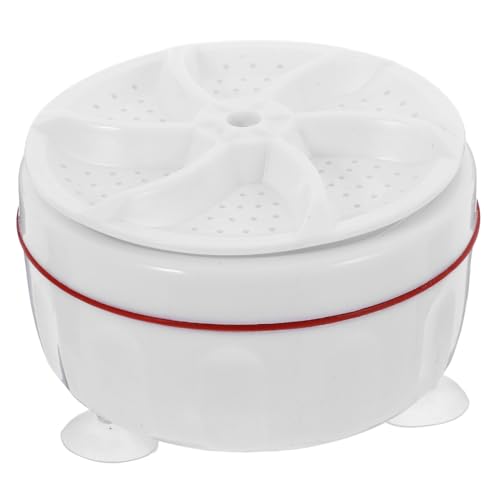 SEWACC Mini Lavadora Portátil Turbo con Ventosa Estable USB Bajo Consumo Ruido para Ropa Interior Calcetines y Pequeñas Prendas Viajes y Dormitorio SEWACC Mini Lavadora Portátil Turbo con Ventosa Estable USB Bajo Consumo Ruido para Ropa Interior Calcetines y Pequeñas Prendas Viajes y Dormitorio