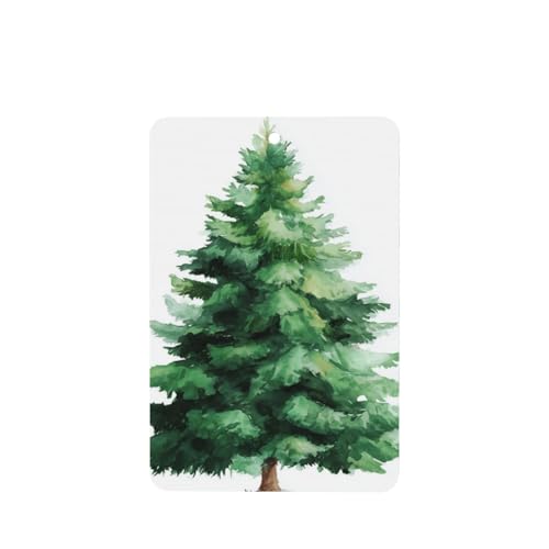 Lot de 4 désodorisants de voiture en forme de sapin de Noël à suspendre - Cartes parfumées pour tablettes d'aromathérapie de voiture