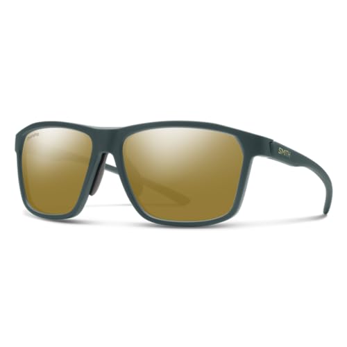 SMITH Unisex's Pinpoint Sunglasses, Matte Spruce/Chromapop