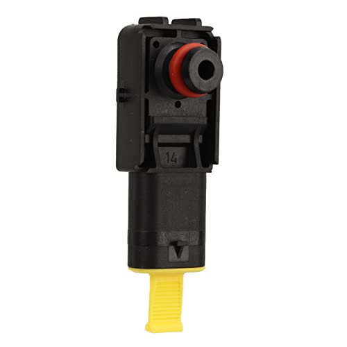Power Brake Pressure Sensor, 5Q0906207A Brake Booster Pressure Sensor Sensitive Compact Strong Power Black Fit For A4 B9 Avant 8W5 8WD
