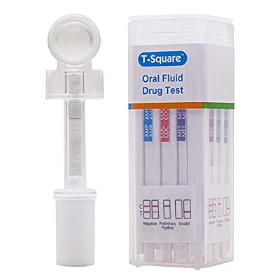 Prime Screen [25 Pack] 7 Panel Oral Saliva Drug Test Kit,Test Kit for Employment and Insurance Testing Only (AMP, COC, MET, OPI, OXY, PCP, THC) - ODOA-376...
