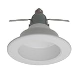 ECOSMART GIDDS-3552437 3552437 Led Downlight Lamp, Br30, 9.5W, 2700K, 90 CRI, Medium Base, Dimmable, Energy Saving, Shatter Resistant, 6.47