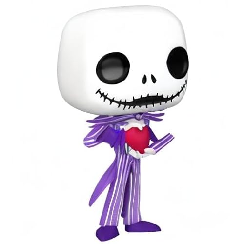 Funko Pop! Disney: The Nightmare Before Christmas Valentines - Jack Skellington - Figurine en Vinyle à Collectionner - Idée de Cadeau - Produits Officiels - Jouets pour Les Enfants et Adultes