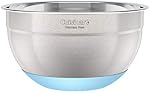Cuisinart 3-Piece Stainless Steel Mixing Bowls with Nonslip Base, 1.5qt, 3qt & 5qt