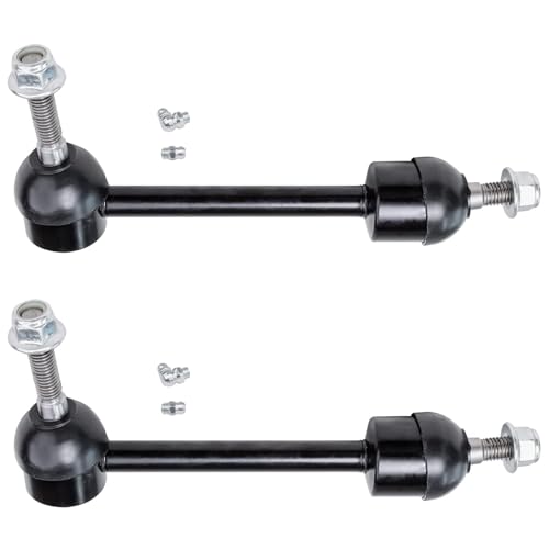 Image of Detroit Axle - 14pc Front End Kit for 95-97 Ford Crown Victoria Lincoln Town Car Mercury Grand Marquis, Control Arms and Ball Joint Tie Rods Adjusting Sleeves Sway Bars Pitman & Idler Arms Replacement