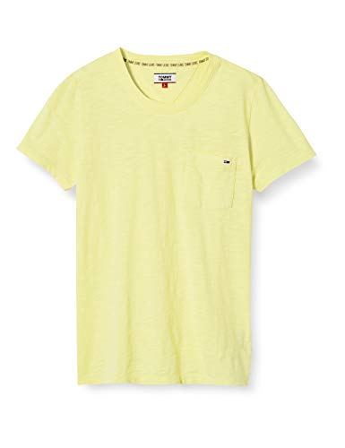 Tommy Hilfiger Tjw Summer Slub tee Camisa, Amarillo (Lemon Chiffon), XL para Mujer