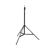  Quenox Lampenstativ 85-205 cm Blitzstativ Studiostativ Bodenstativ Lichtstativ Dauerlichtstativ