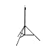 Produktbild Quenox Lampenstativ 85-205 cm Blitzstativ Studiostativ Bodenstativ Lichtstativ Dauerlichtstativ