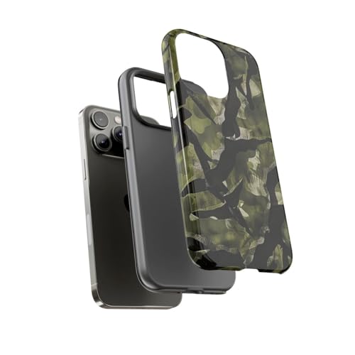 Coque camouflage vert iPhone 14 Pro Max pour vos aventures