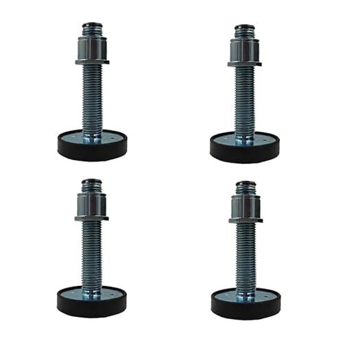 Image of 4X 50mm Car Lift Tray Feet Plus Pad Solid Lift Parts 9 inch(Height)
