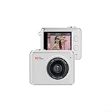 Tragbare Action-Cam, 1080P tragbare Kamera mit 64 MP hoher Auflösung und 16-fachem Zoom, digitale Action-Cam mit Schlüsselanhänger für Jugendliche (weiß)