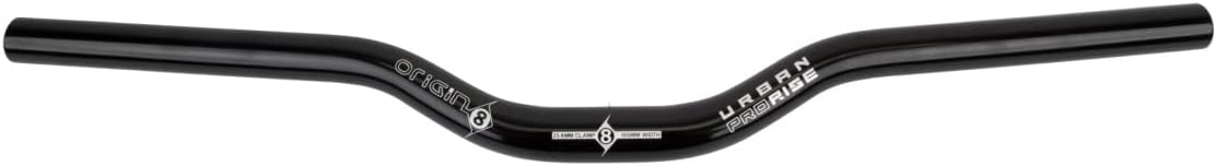 Origin8 Urban-Pro Riser Handlebar, 25.4mm, Black