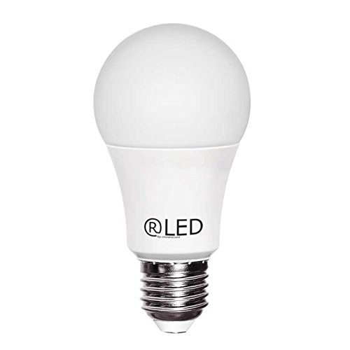 CristalRecord - Bombilla LED Sensor Crepuscular E27 11W, Encendido/Apagado Automático, Día/Noche, Luz fría 6000K