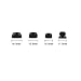 Replacement Silicone Ear Tips Earbuds Buds Set for Powerbeats 2 Wireless Beats by dre Headphones,4 Pairs (White)