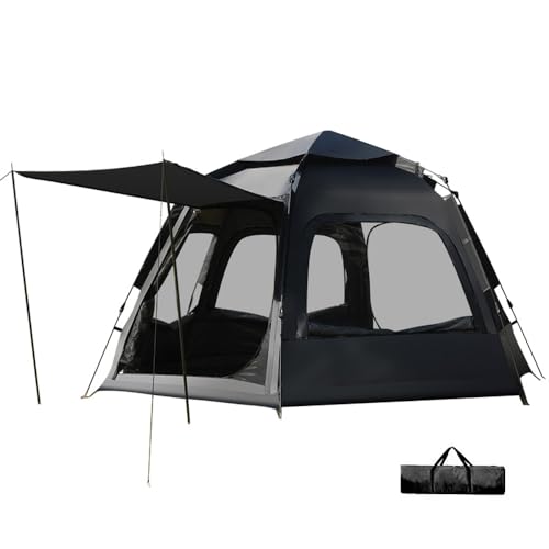 Carpa automática para camping portátil para 5 personas miniatura 1