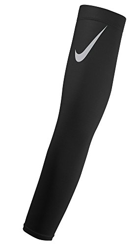 Nike Youth Pro Dri-FIT Sleeves - 1 Pair (Black/White)