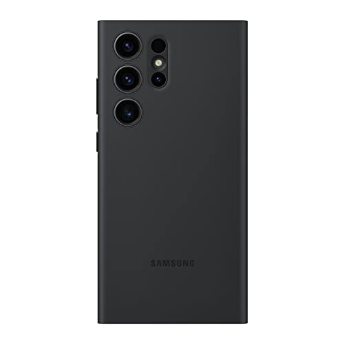 SAMSUNG Capa carteira para celular Galaxy S23 Ultra S-View, capa protetora com compartimento para ca