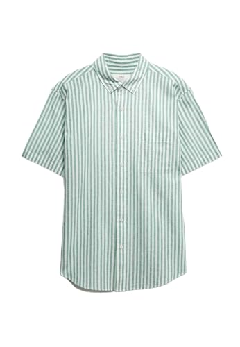 Chemise en lin Marks & Spencer style décontracté pour les vacances et terrasses