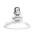 M6-4.4cm Strong Transparent Screw Suction Cup Hook 5 piece/pack,Cap Nut