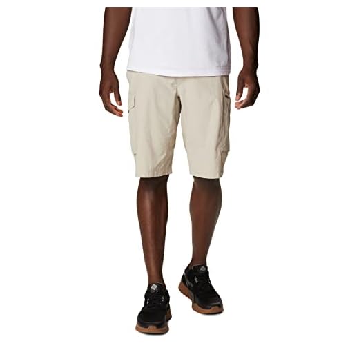 Columbia Sportswear Silver Ridge Cargo Short- Extended, 42, Grill