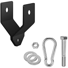 Power Rack Crossmember Shankle Bolts Bands and DIY Pulley Systems Cage Add on Attachment,Cable System Gear Spotter Arms Accessories, LAT Pull Down Up Rig Bar Holder Tool 0.625" Holes