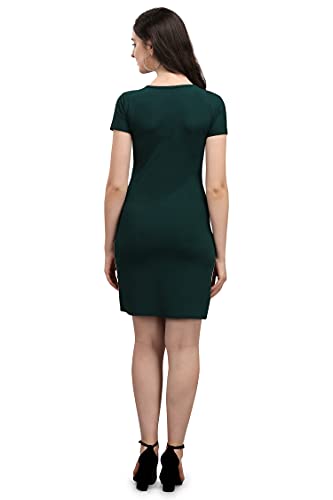 Image of PURVAJA Women's Bodycon Knee Length Dress(Lucy-111-112-113-114)