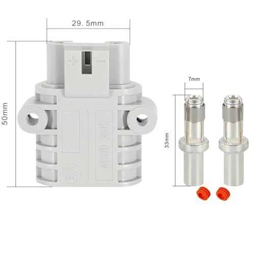 Connecteur climatisation de parking 50A haute performance étanche 12V 24V - 3