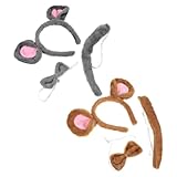 Convient pour les fêtes : idéal pour les fêtes, les spectacles et les événements à thème, ce -tête ajoute une touche amusante et festive, -tête rat, -tête souris