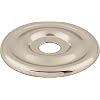 Top Knobs TK890BLK, Brixton Backplate 1 3/8 Inch - Flat Black